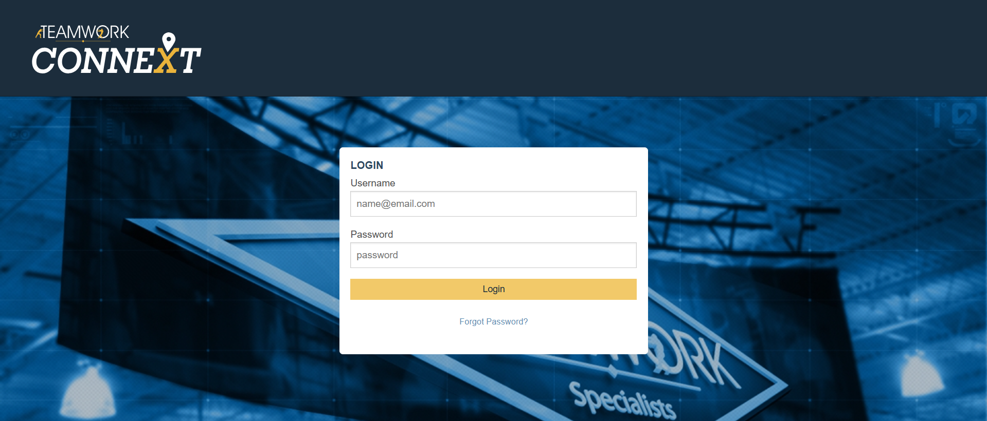 CONNEXT logo on site